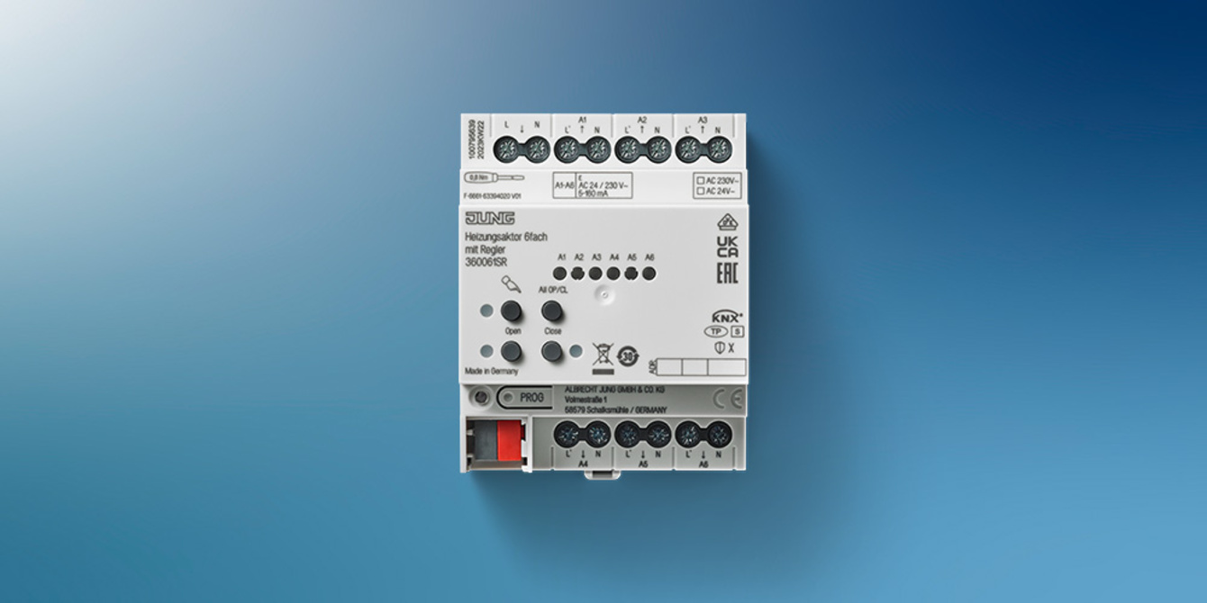 KNX Heizungsaktor 6-fach bei DSM Elektrotechnik GmbH in Meiningen