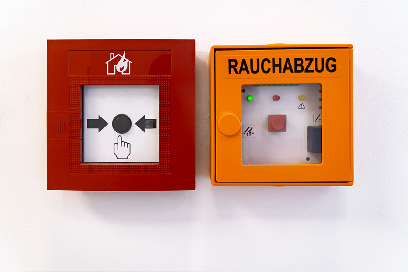 Rauchwärme­abzug bei DSM Elektrotechnik GmbH in Meiningen